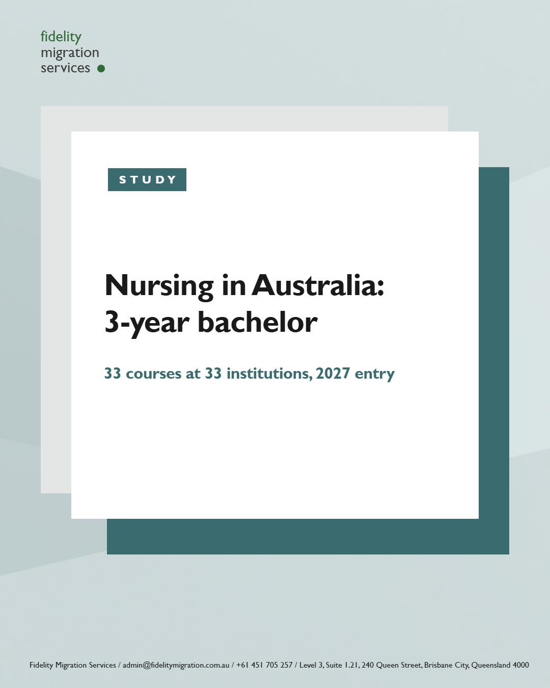 Nursing in Australia: 49 courses at 34 institutions for 2027 entry 2